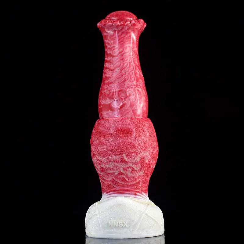 9.2-Inch Premium Silicone Dragon Dildo – Realistic Big Knot Design
