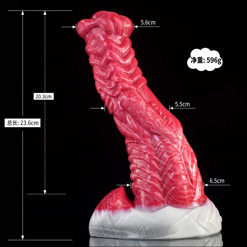 9.3-Inch Lifelike Silicone Dragon Dildo