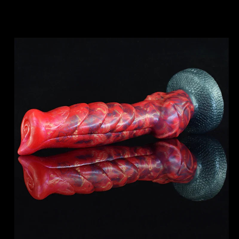 9.4-Inch Premium Wolf Dog Dildo – Lifelike Design with Large Knot