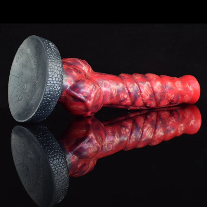 9.4-Inch Premium Wolf Dog Dildo – Lifelike Design with Large Knot
