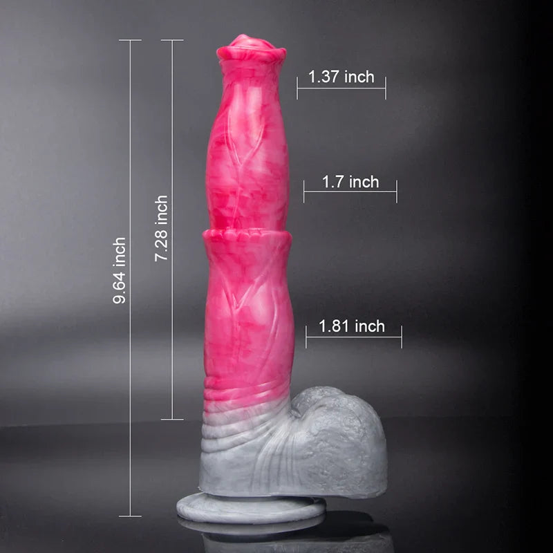 9.64 Inch Premium Silicone Horse Dildo – Ultra Realistic Look