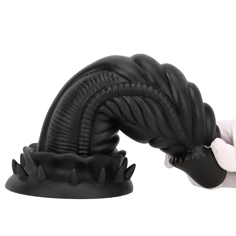 9.84 Inch Ultra Chubby Silicone Dragon Dildo – Fantasy Adult Toy