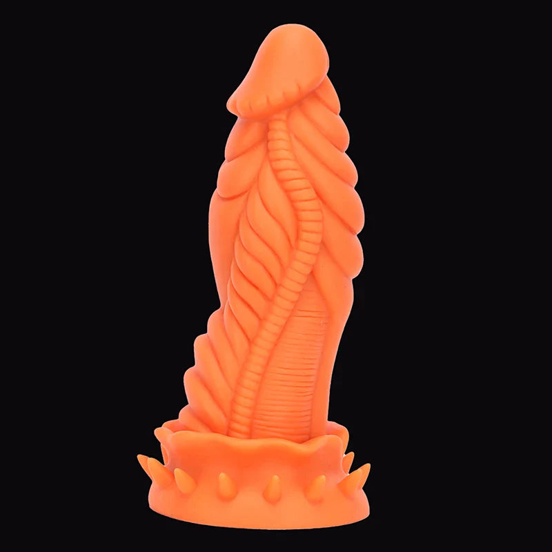 9.84 Inch Ultra Chubby Silicone Dragon Dildo – Fantasy Adult Toy