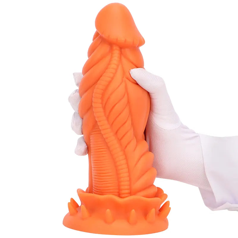 9.84 Inch Ultra Chubby Silicone Dragon Dildo – Fantasy Adult Toy
