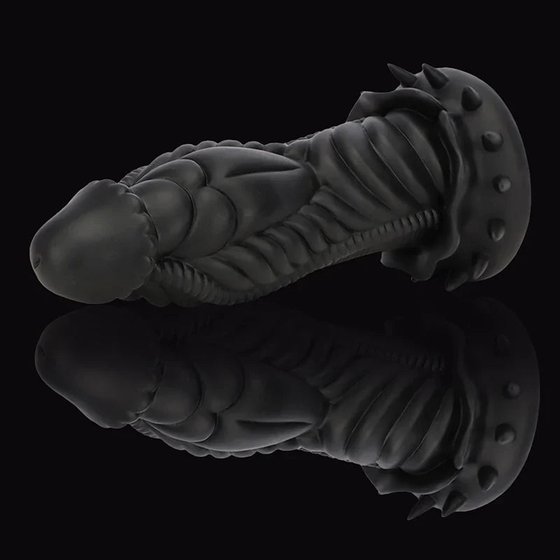 9.84 Inch Ultra Chubby Silicone Dragon Dildo – Fantasy Adult Toy
