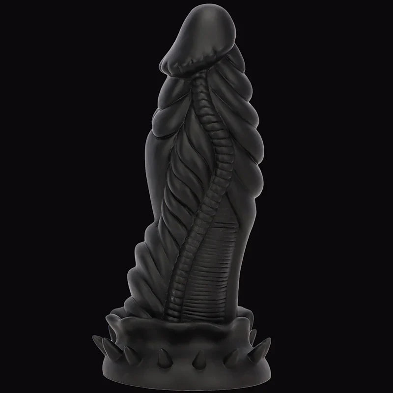 9.84 Inch Ultra Chubby Silicone Dragon Dildo – Fantasy Adult Toy