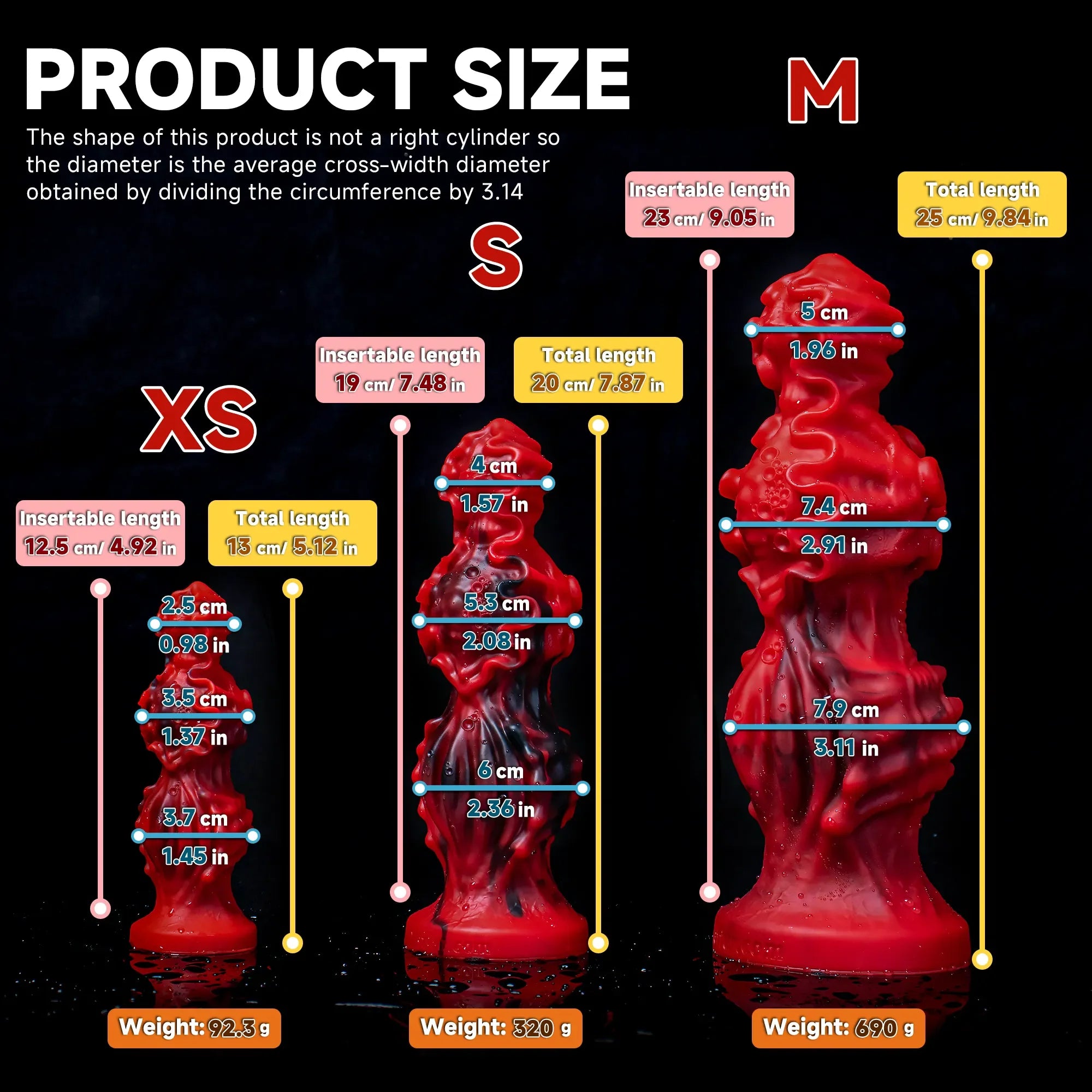 Abyssal Depths Premium Beaded Dildo – Medical-Grade Silicone