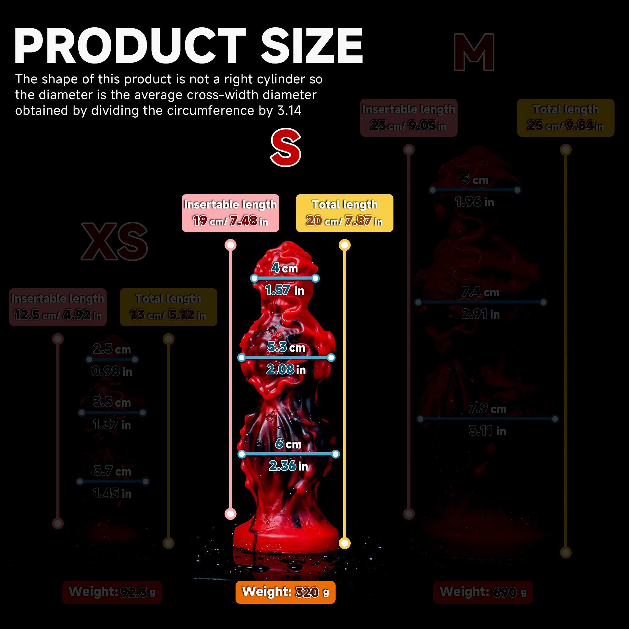 Abyssal Depths Premium Beaded Dildo – Medical-Grade Silicone