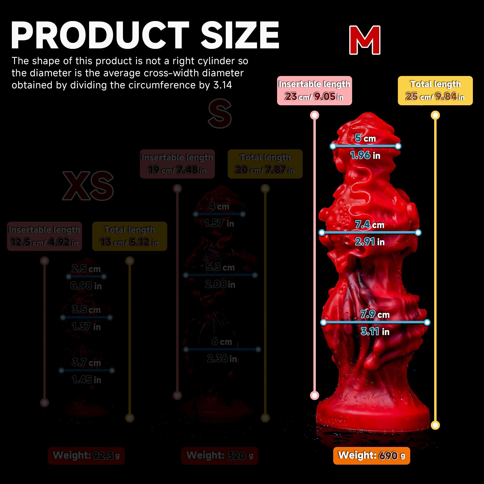 Abyssal Depths Premium Beaded Dildo – Medical-Grade Silicone