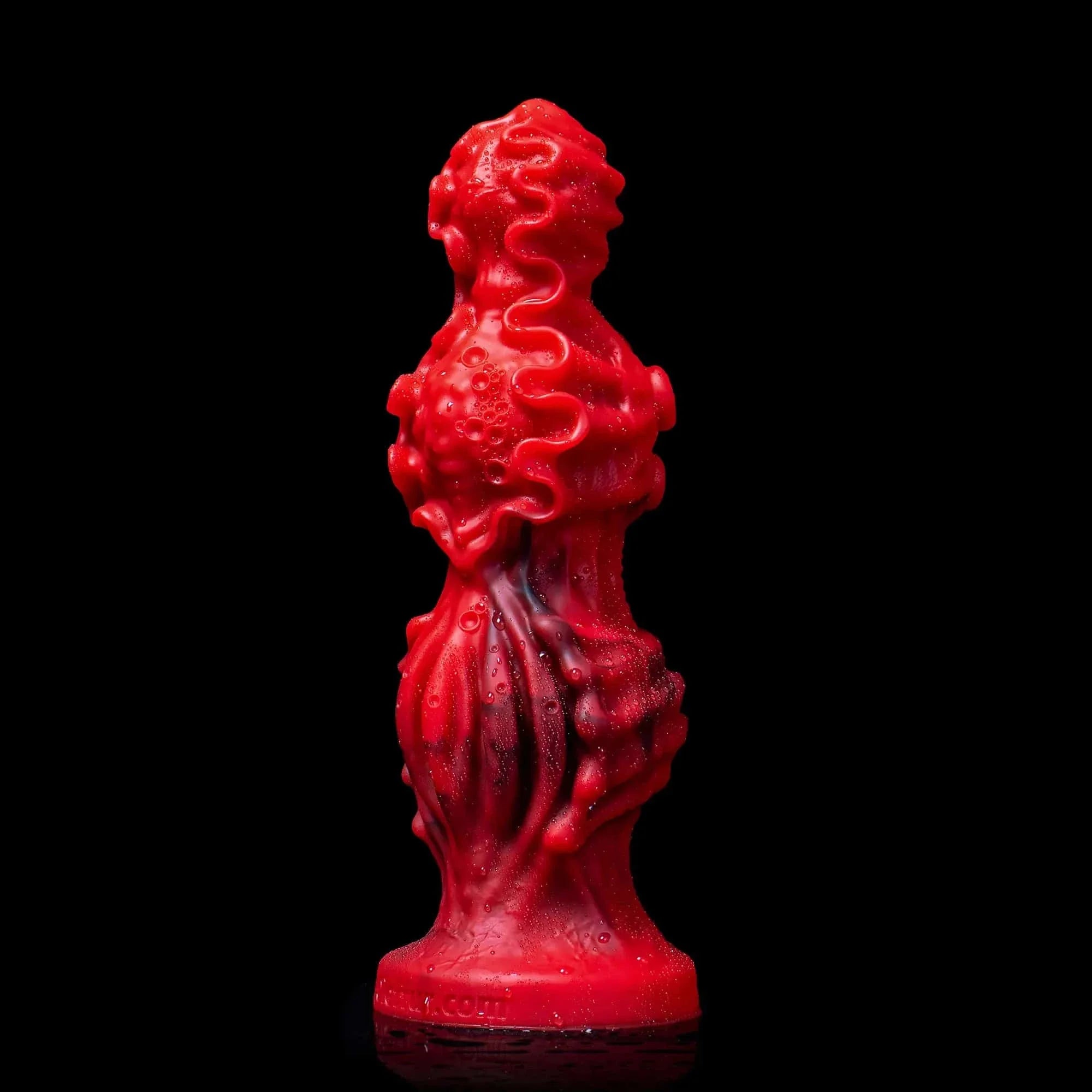 Abyssal Depths Premium Beaded Dildo – Medical-Grade Silicone