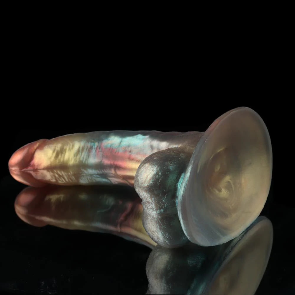 Bent Gentleman Rainbow Fantasy Knot Dildo – Colorful Sculpted Design