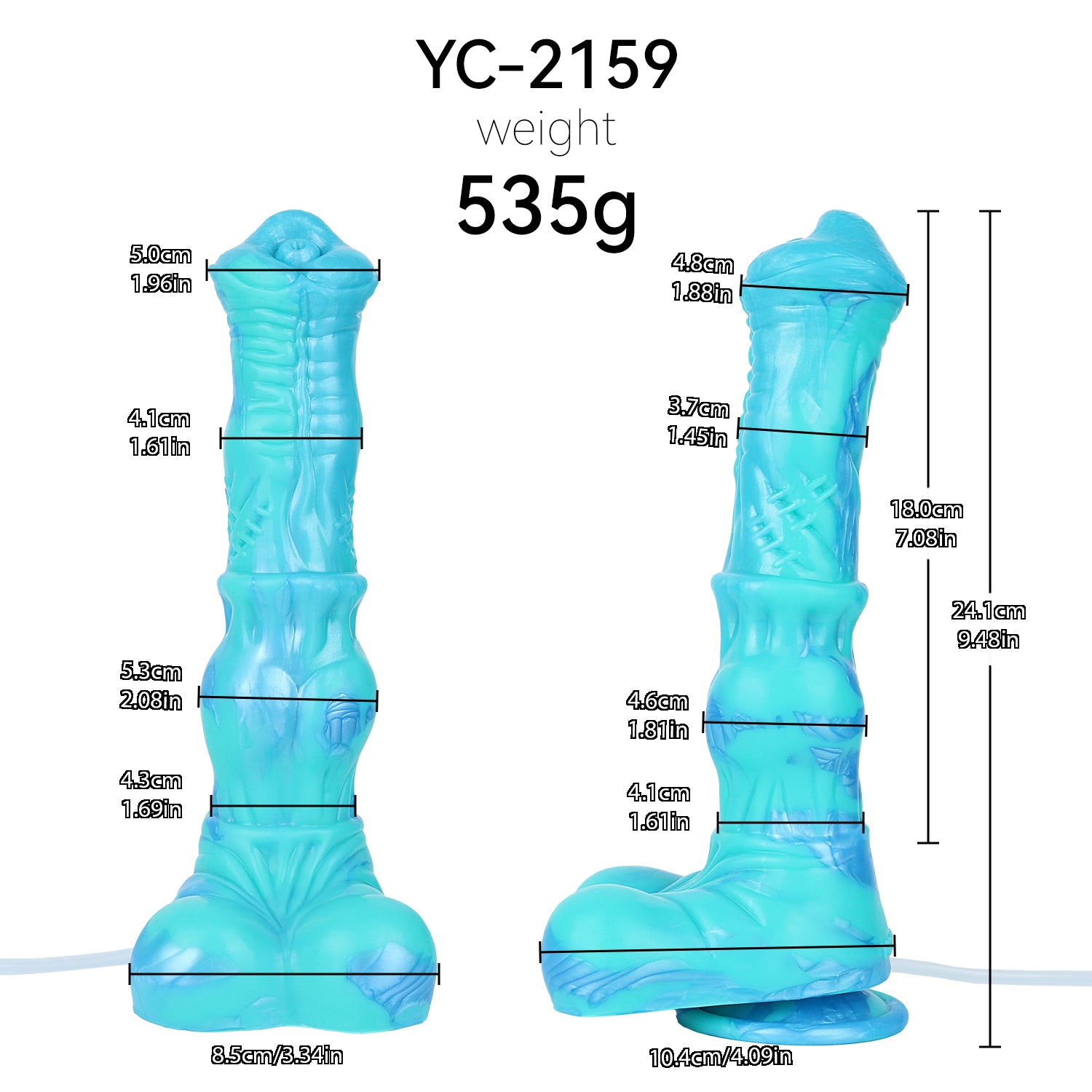 Blue Ejaculating Dildo with Electric Pump – Automatic Squirting Silicone Dildo