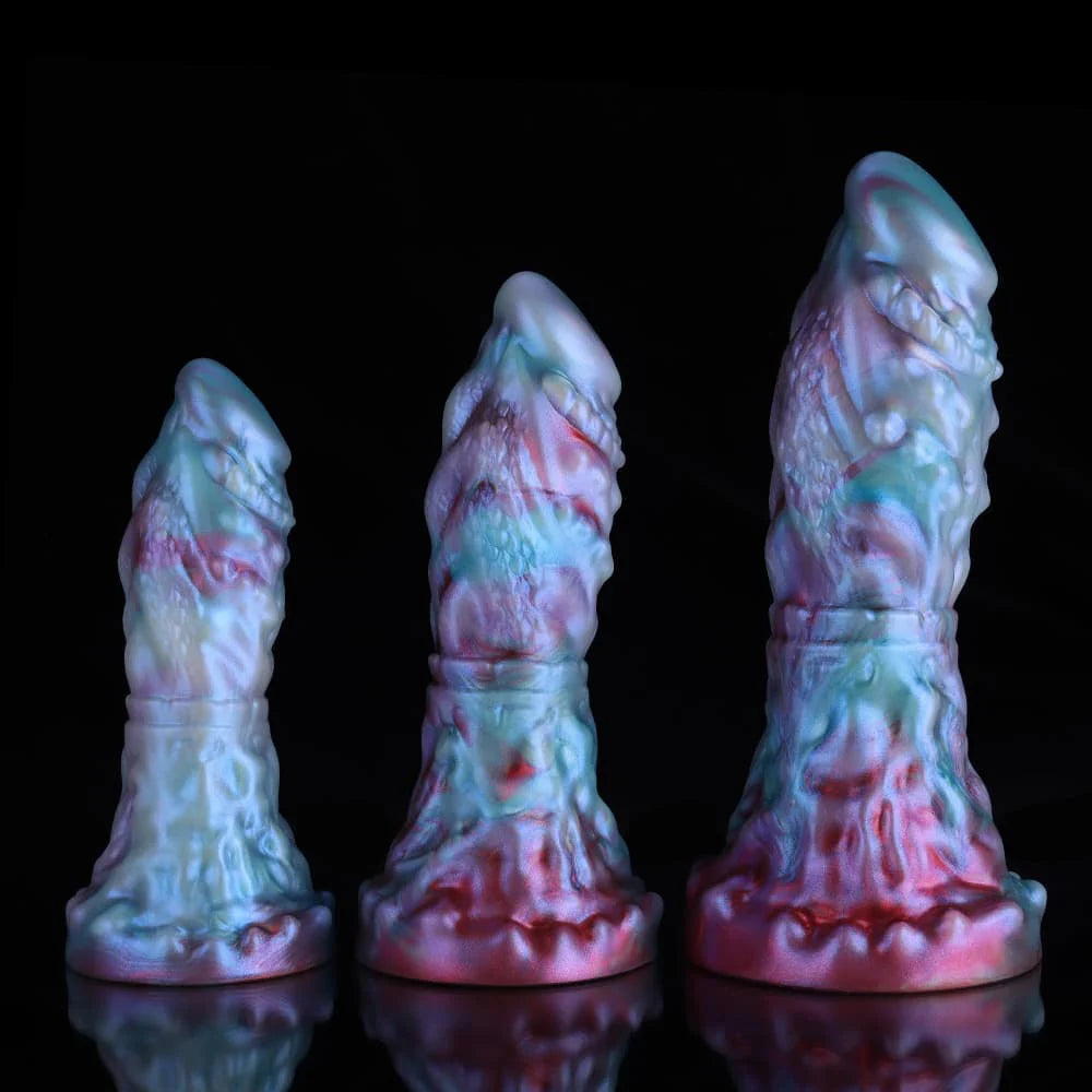 Capricorn Blue Purple Gradient Dildo – Premium Fantasy Silicone Toy