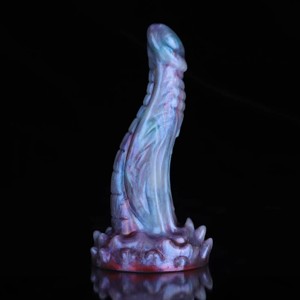 Cobra Blue Purple Gradient Fantasy Dildo – Premium Silicone Toy