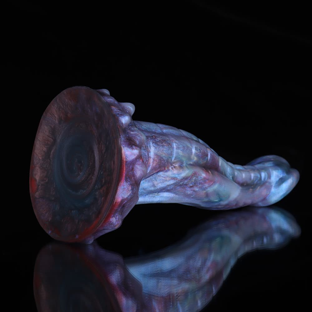 Cobra Blue Purple Gradient Fantasy Dildo – Premium Silicone Toy