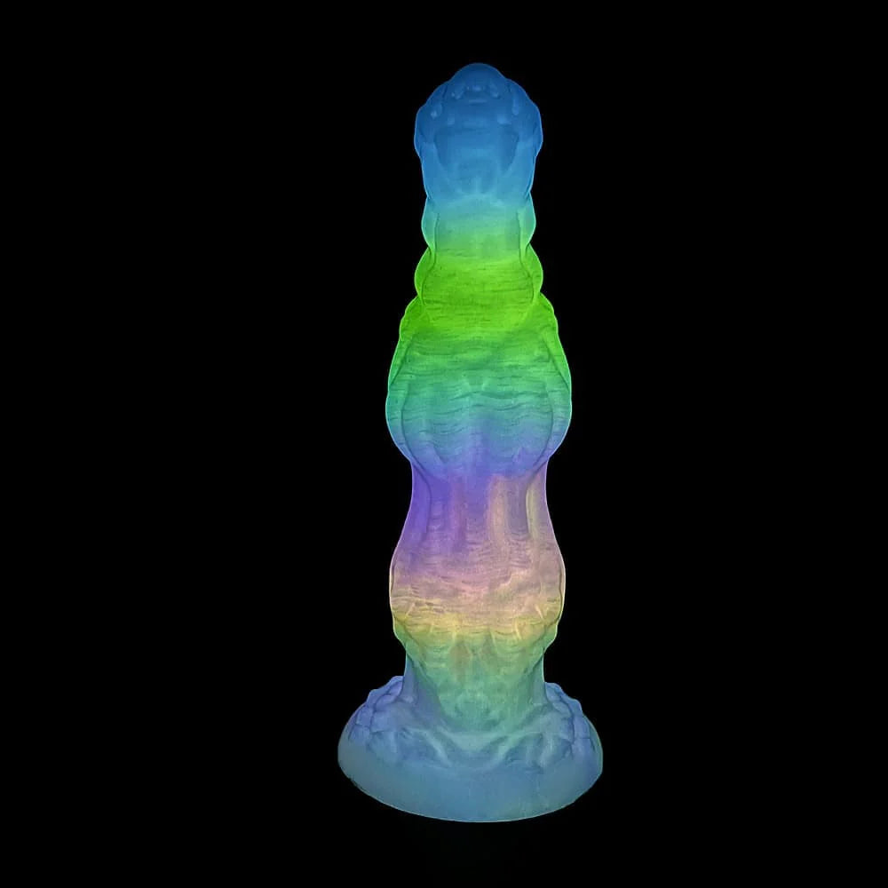 Dog Fantasy Electric Dildo with Luminous Design