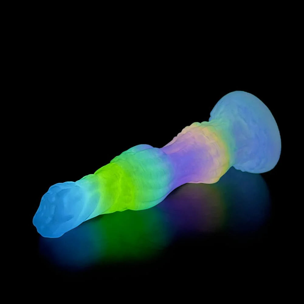 Dog Fantasy Electric Dildo with Luminous Design
