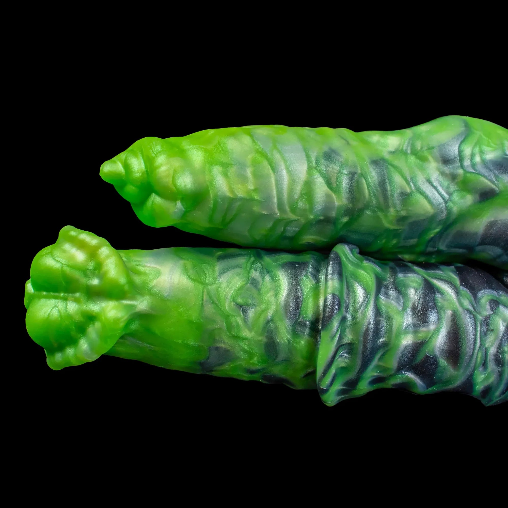 Dual Sensation Platinum Silicone Double-Ended Dildo – Realistic Horse & Dog Designs