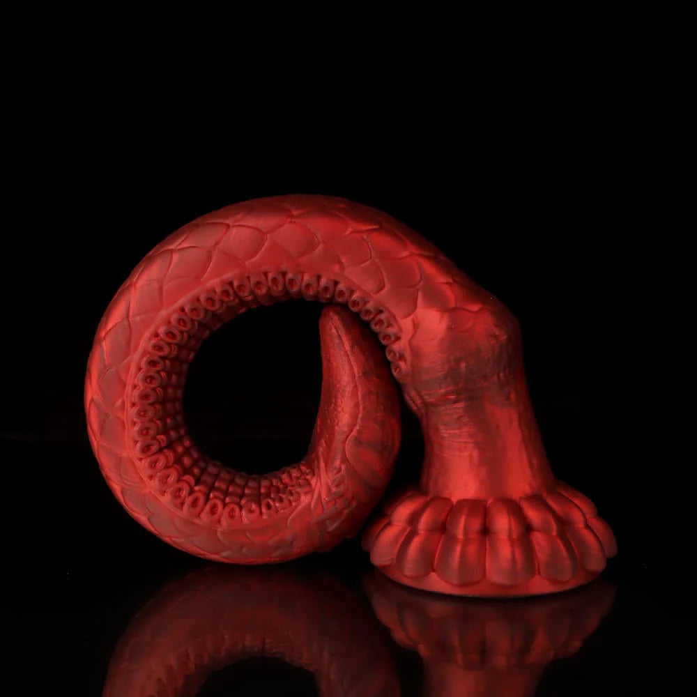Eel Crimson Tentacle Dildo – Realistic Fantasy Design