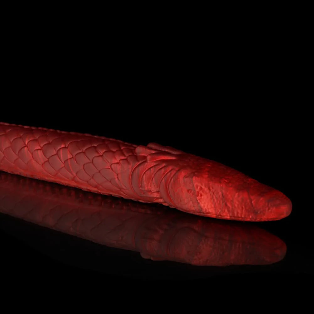 Eel Crimson Tentacle Dildo – Realistic Fantasy Design