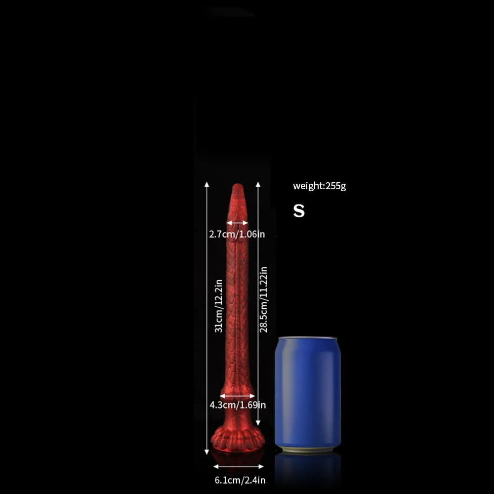 Eel Crimson Tentacle Dildo – Realistic Fantasy Design