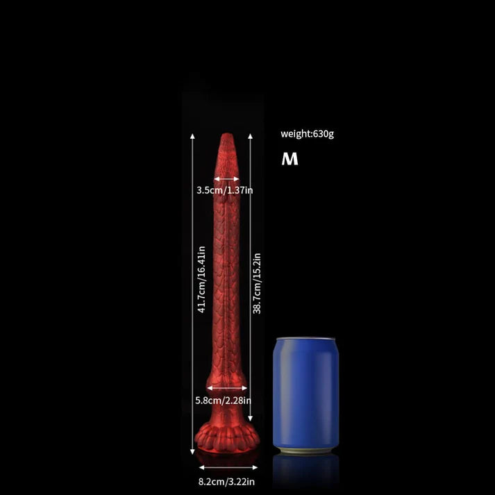 Eel Crimson Tentacle Dildo – Realistic Fantasy Design
