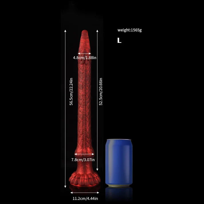 Eel Crimson Tentacle Dildo – Realistic Fantasy Design