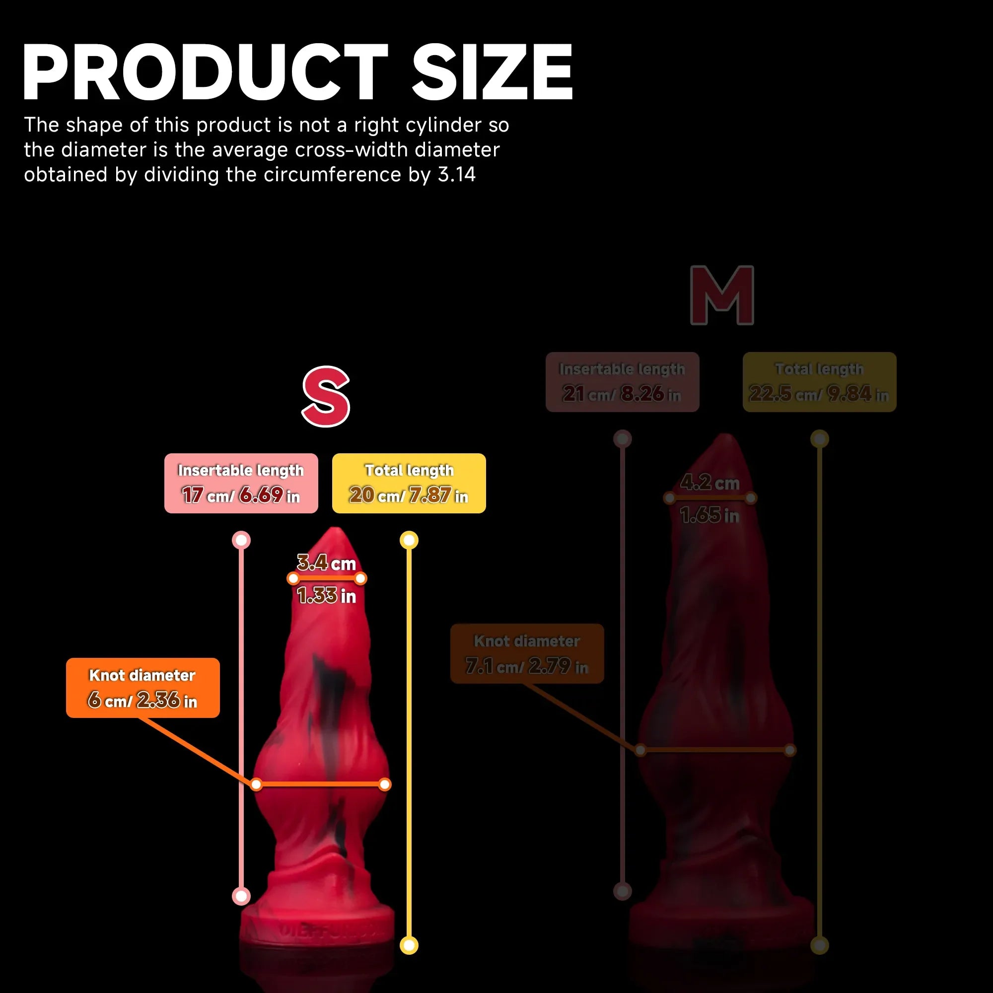 Firewolf Premium Silicone Dildo with Realistic Wolf & Dog Details