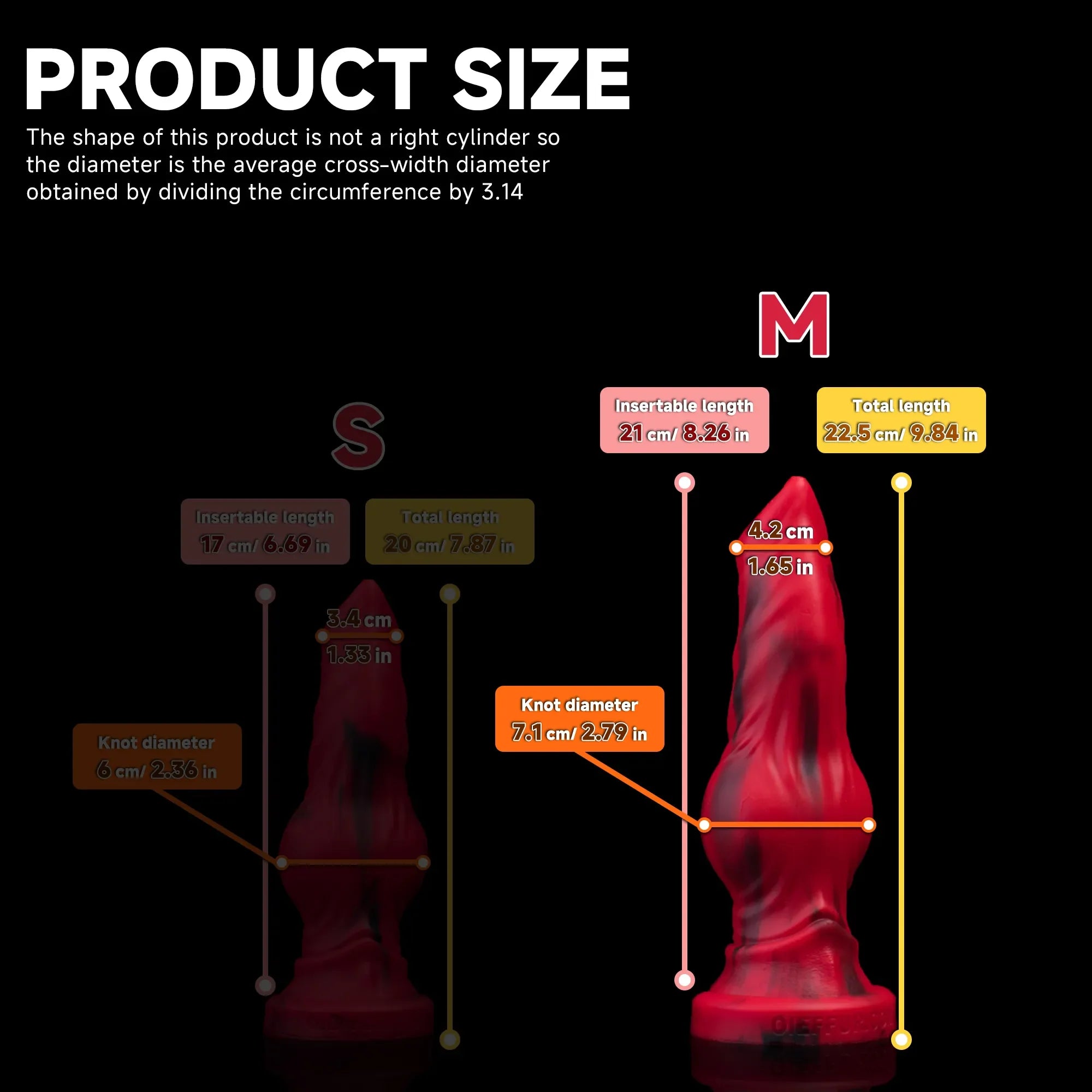 Firewolf Premium Silicone Dildo with Realistic Wolf & Dog Details