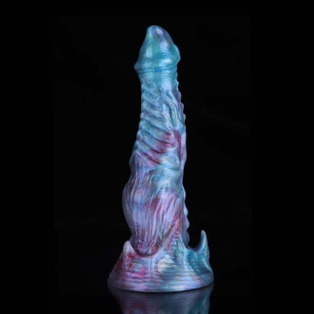 Ghostly Blue Purple Gradient Fantasy Dildo