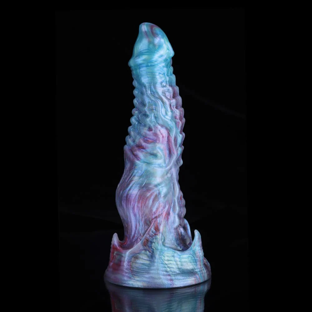 Ghostly Blue Purple Gradient Fantasy Dildo