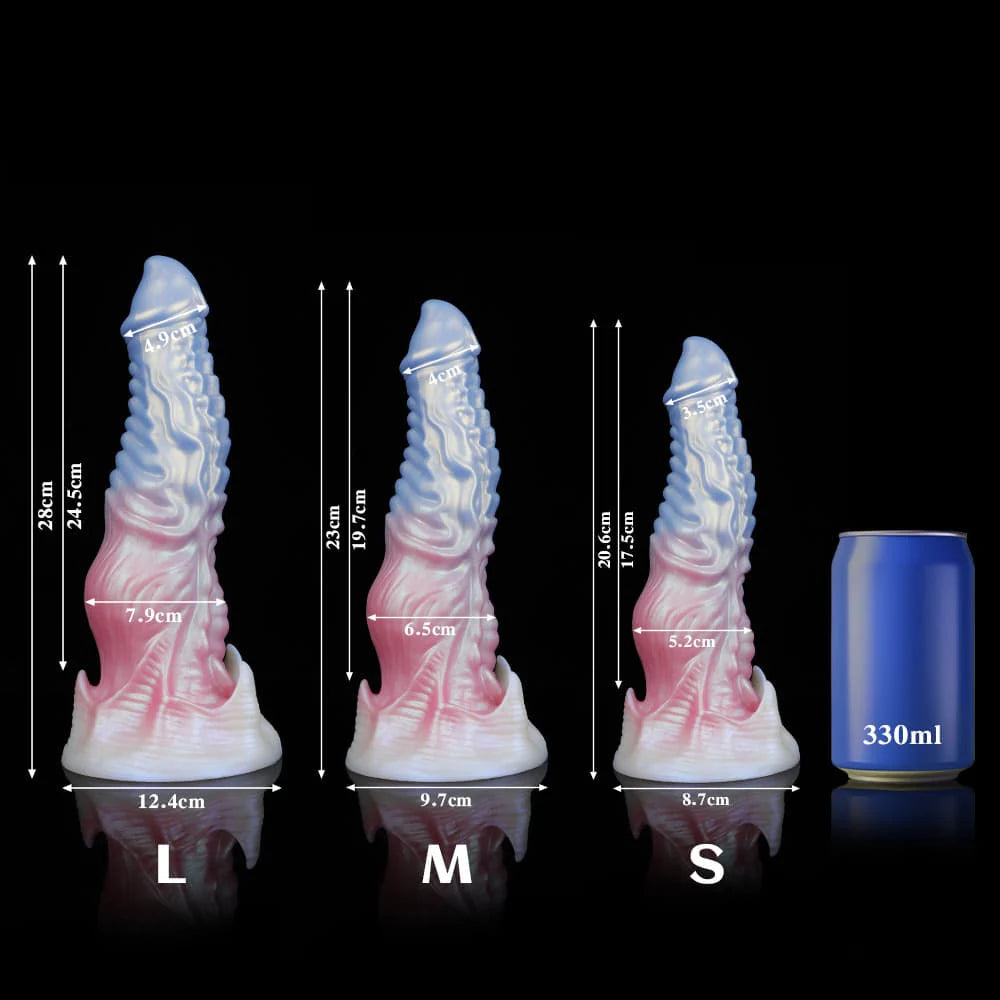 Ghostly Pink Fantasy Dildo – Premium Monster Dildo