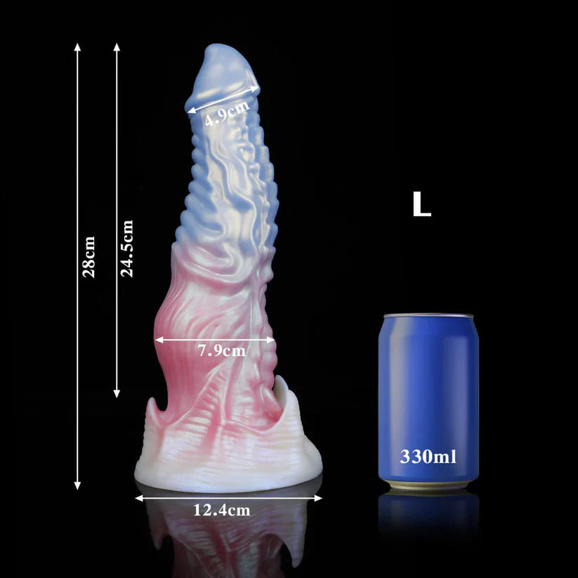 Ghostly Pink Fantasy Dildo – Premium Monster Dildo