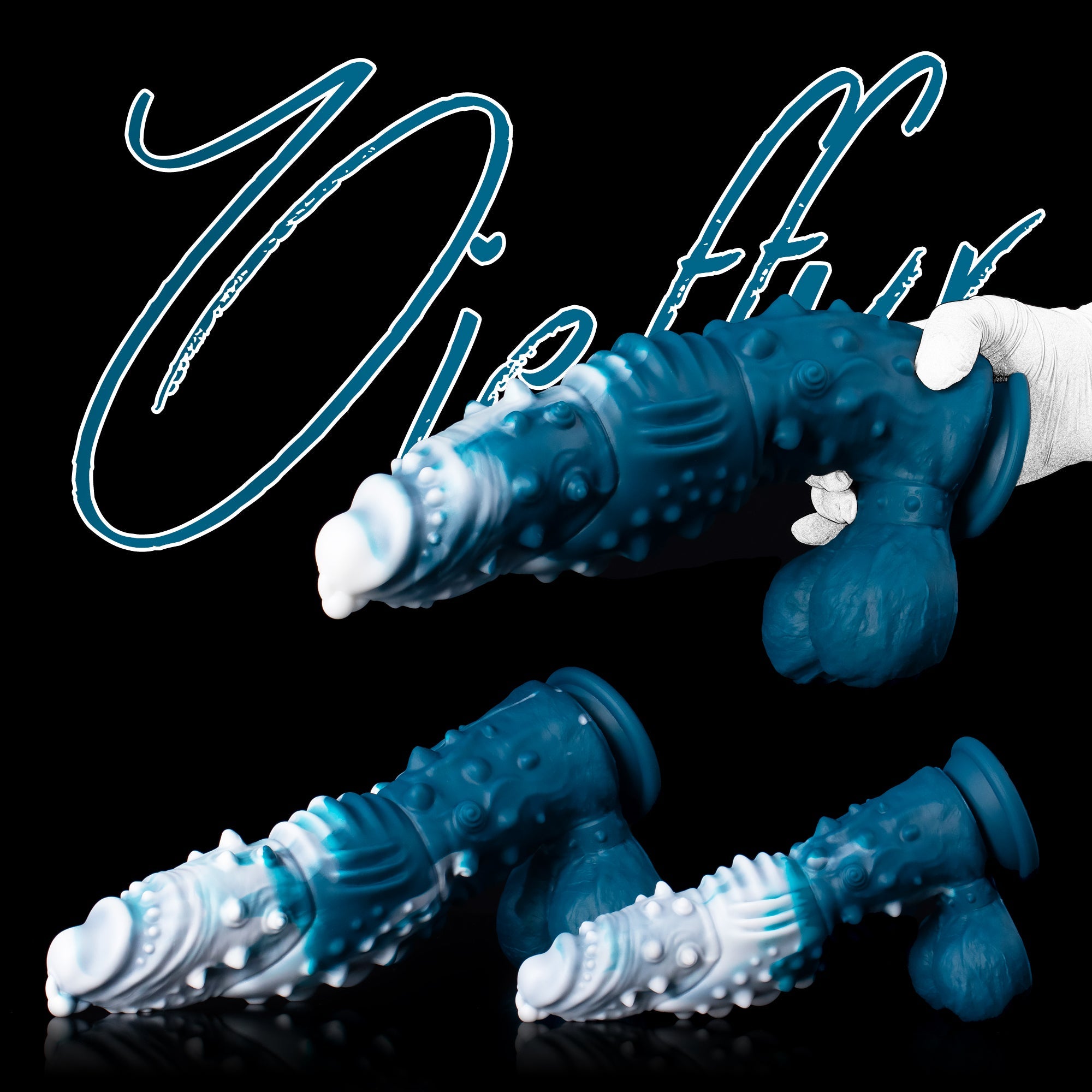 Koopa Silicone Monster Dildo – Suction Cup Base, Multiple Sizes Available