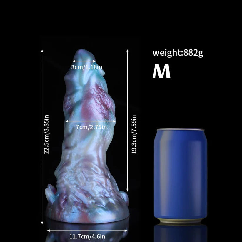 Leo Blue Purple Gradient Fantasy Dildo