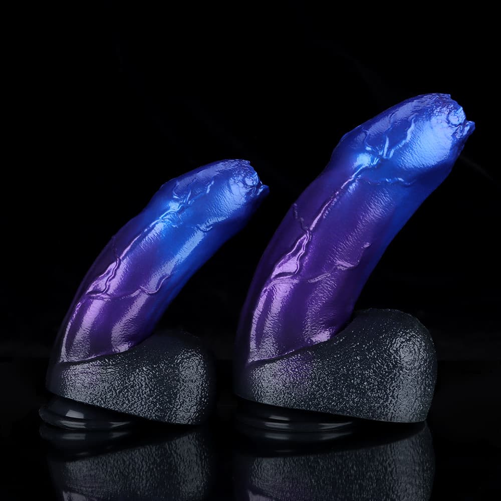 Naga Blue Purple Fantasy Dildo – Premium Silicone