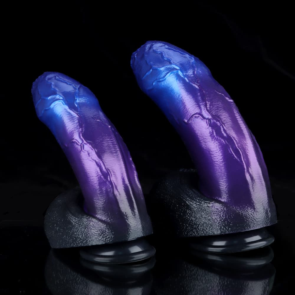 Naga Blue Purple Fantasy Dildo – Premium Silicone