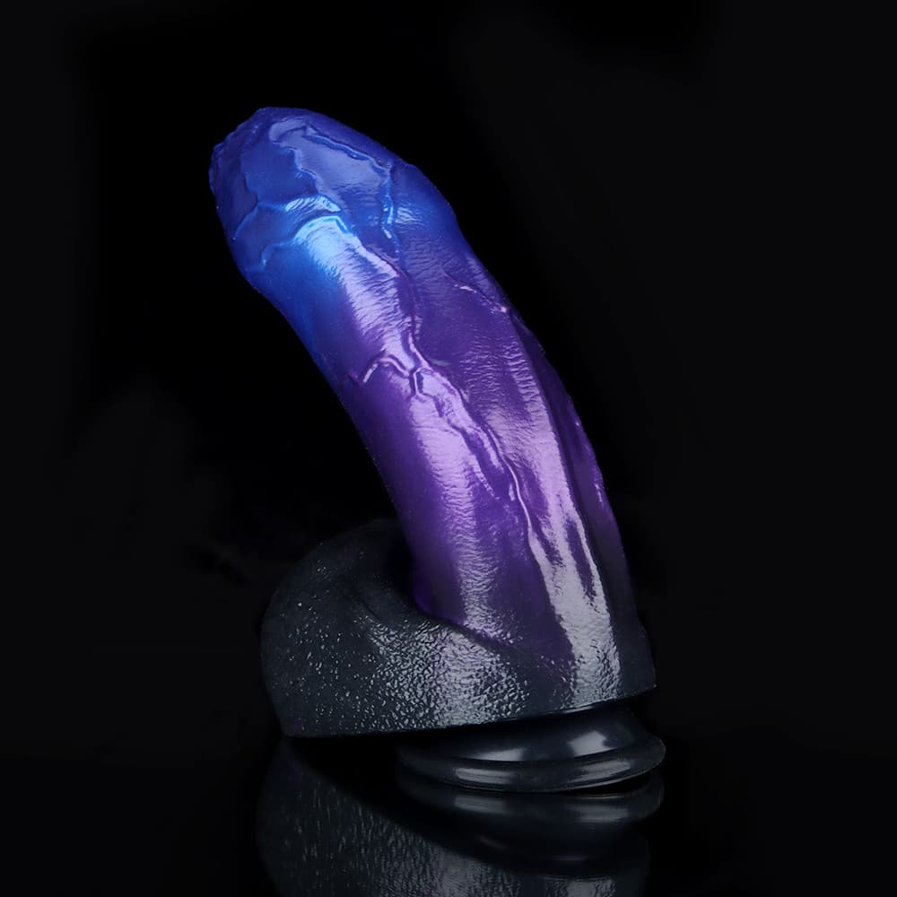 Naga Blue Purple Fantasy Dildo – Premium Silicone