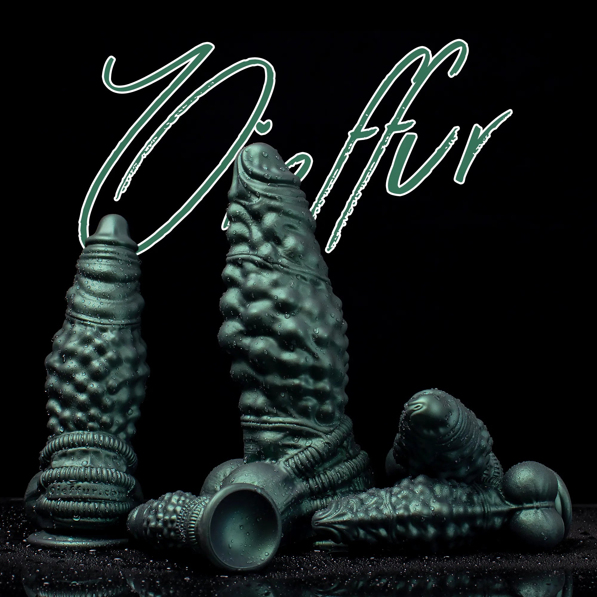 Nexus Node Monster Toy – Alien Texture Platinum Silicone