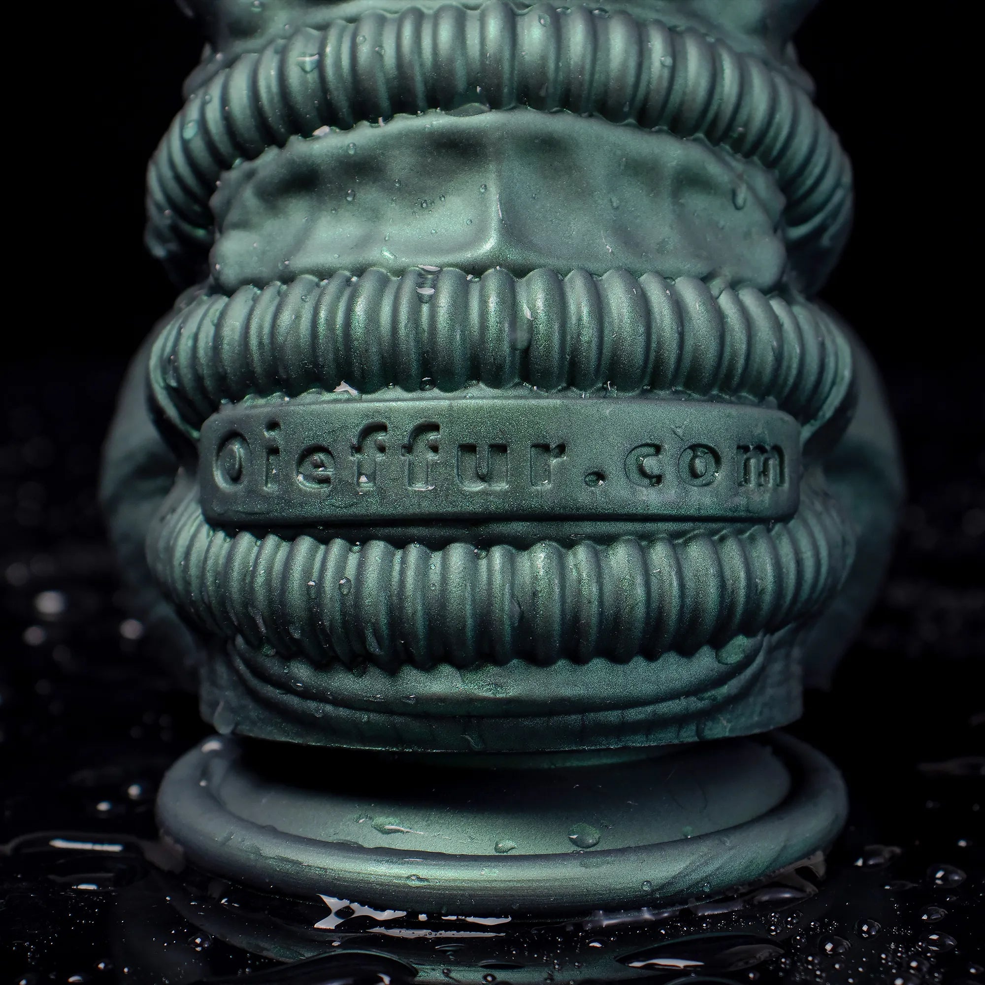 Nexus Node Monster Toy – Alien Texture Platinum Silicone