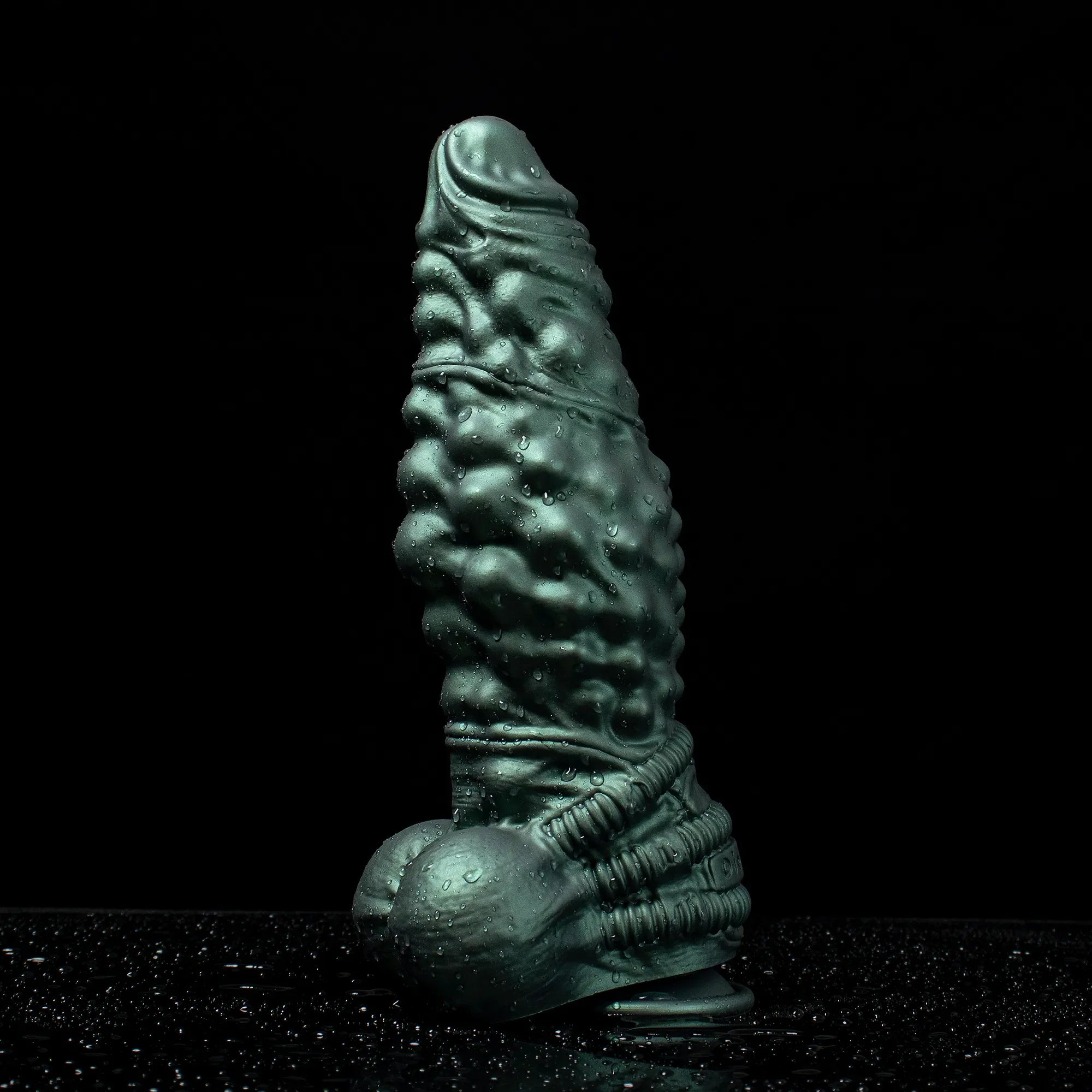 Nexus Node Monster Toy – Alien Texture Platinum Silicone