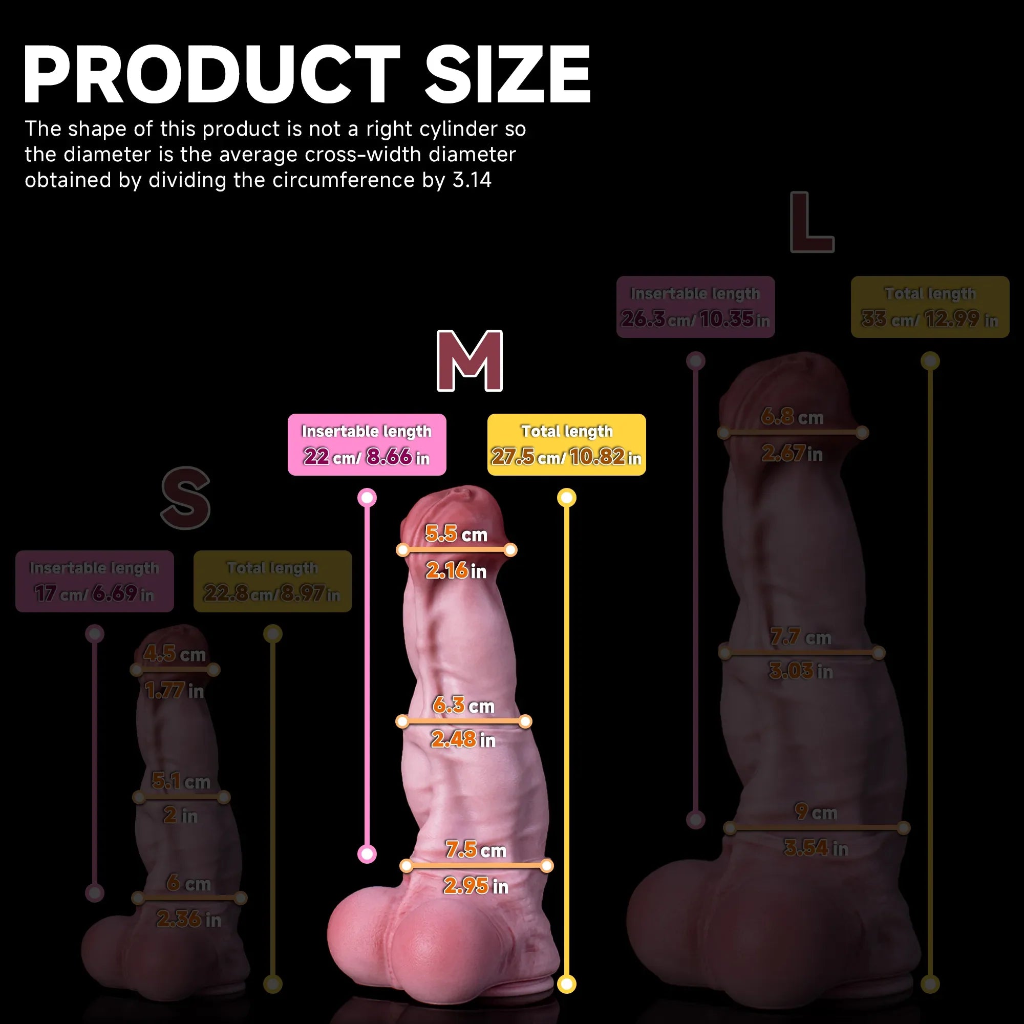 Premium Horse Spirit Dildo – Realistic Silicone Penis for Adult Play