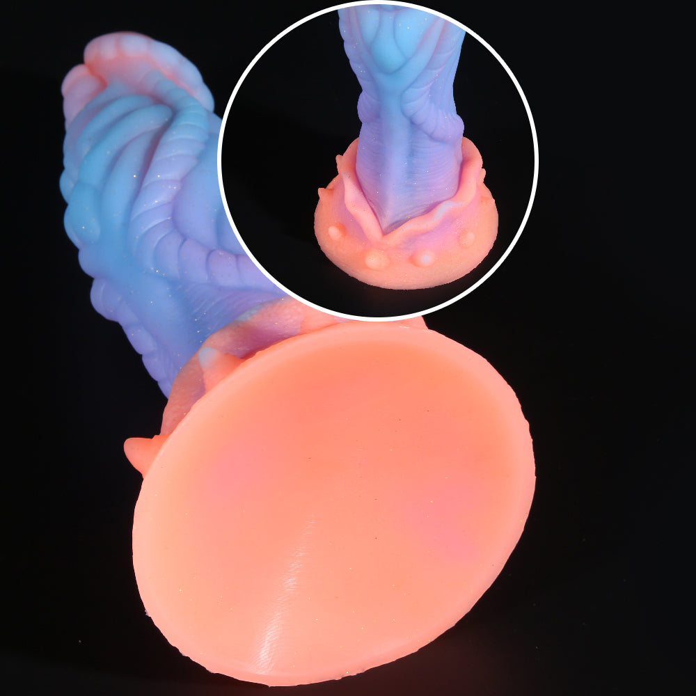 Premium Silicone Glow-in-the-Dark Penis Toy