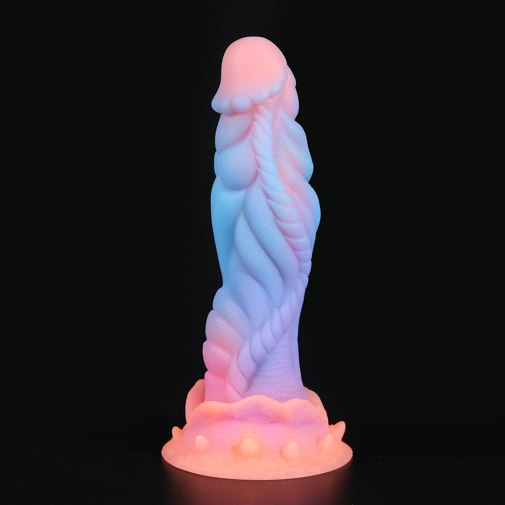 Premium Silicone Glow-in-the-Dark Penis Toy
