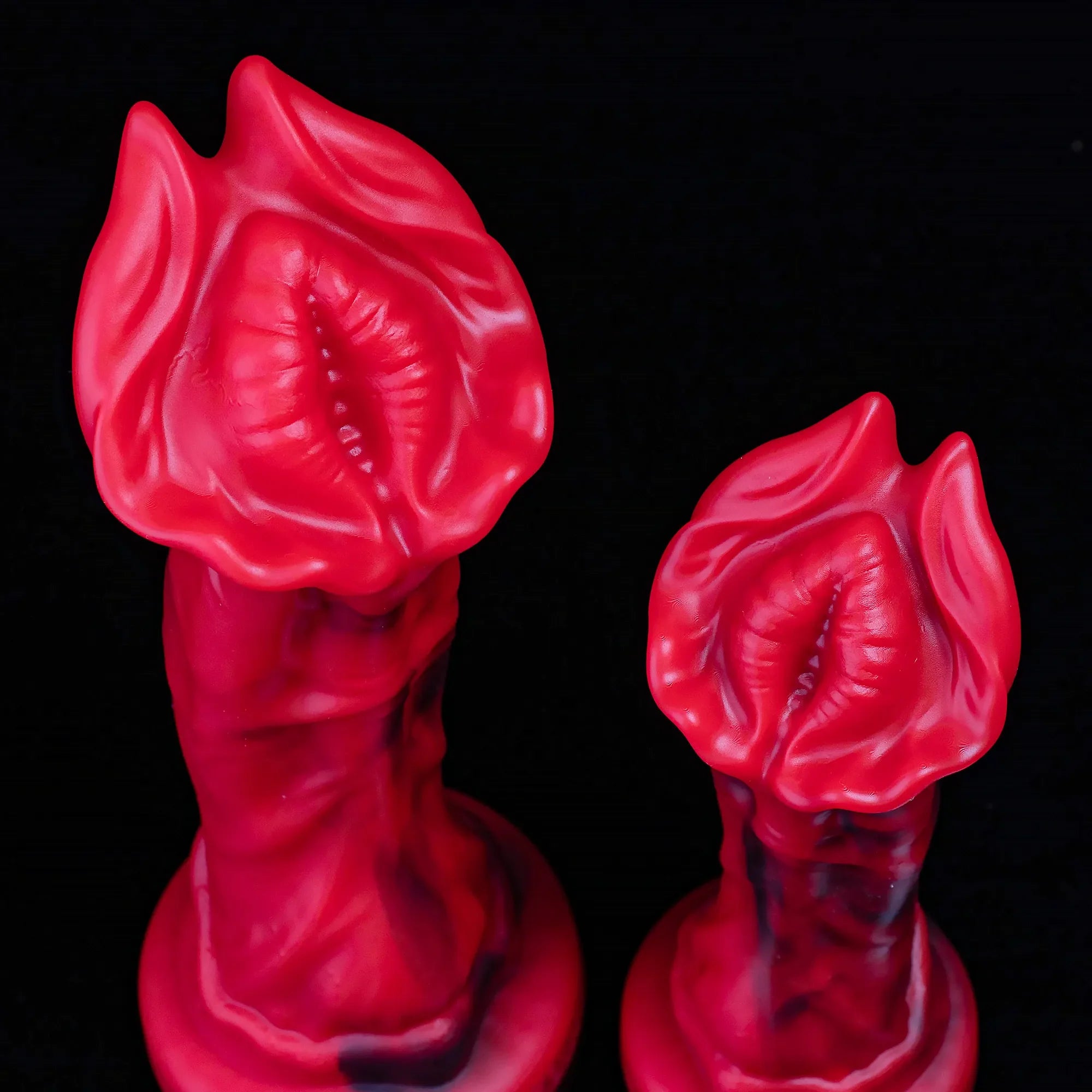 Red Rock Turtle Red Dragon Dildo with High-Quality Silicone