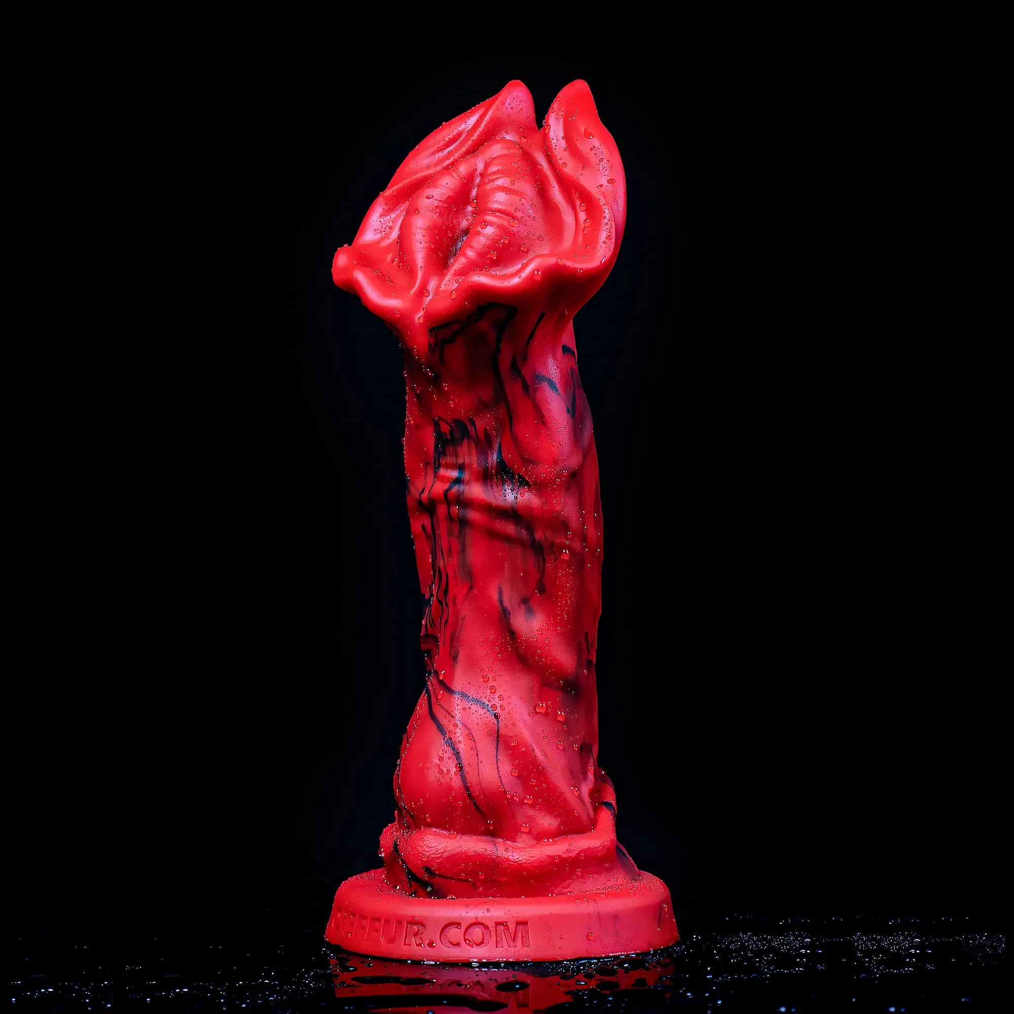 Red Rock Turtle Red Dragon Dildo with High-Quality Silicone