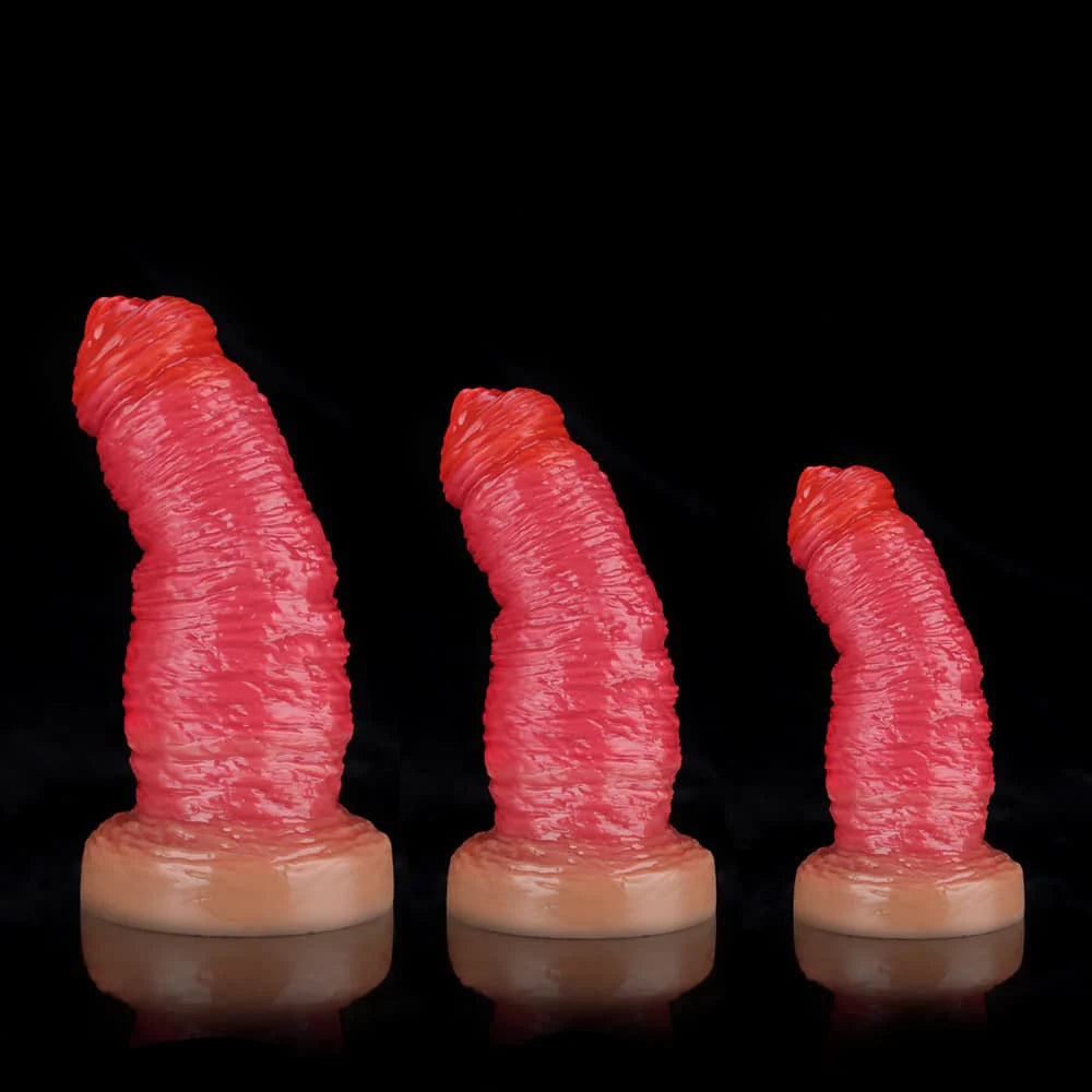 Rose Red Fantasy Dildo – Premium Body-Safe Silicone Design