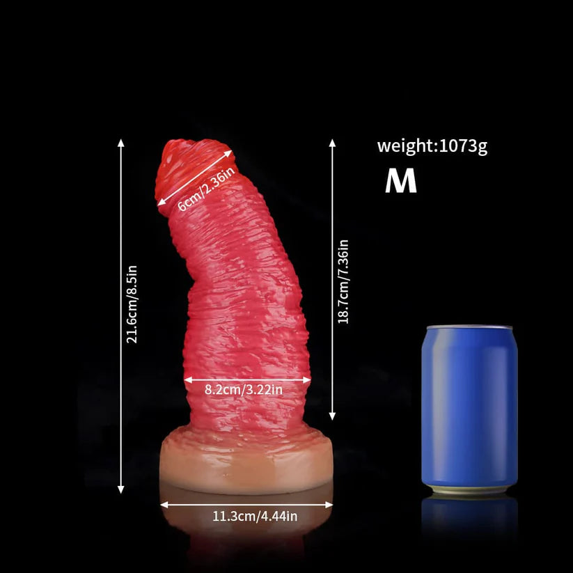Rose Red Fantasy Dildo – Premium Body-Safe Silicone Design