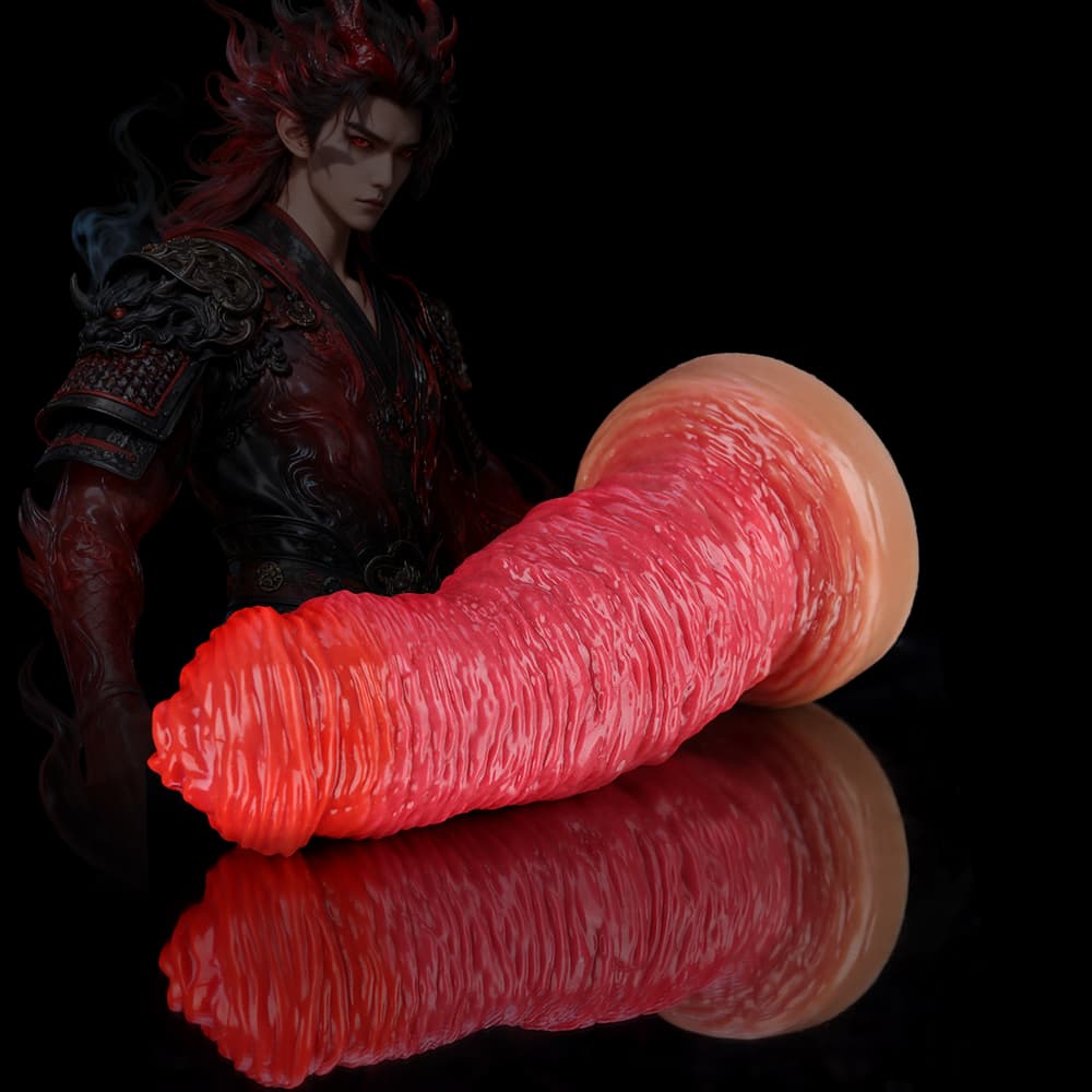 Rose Red Fantasy Dildo – Premium Body-Safe Silicone Design