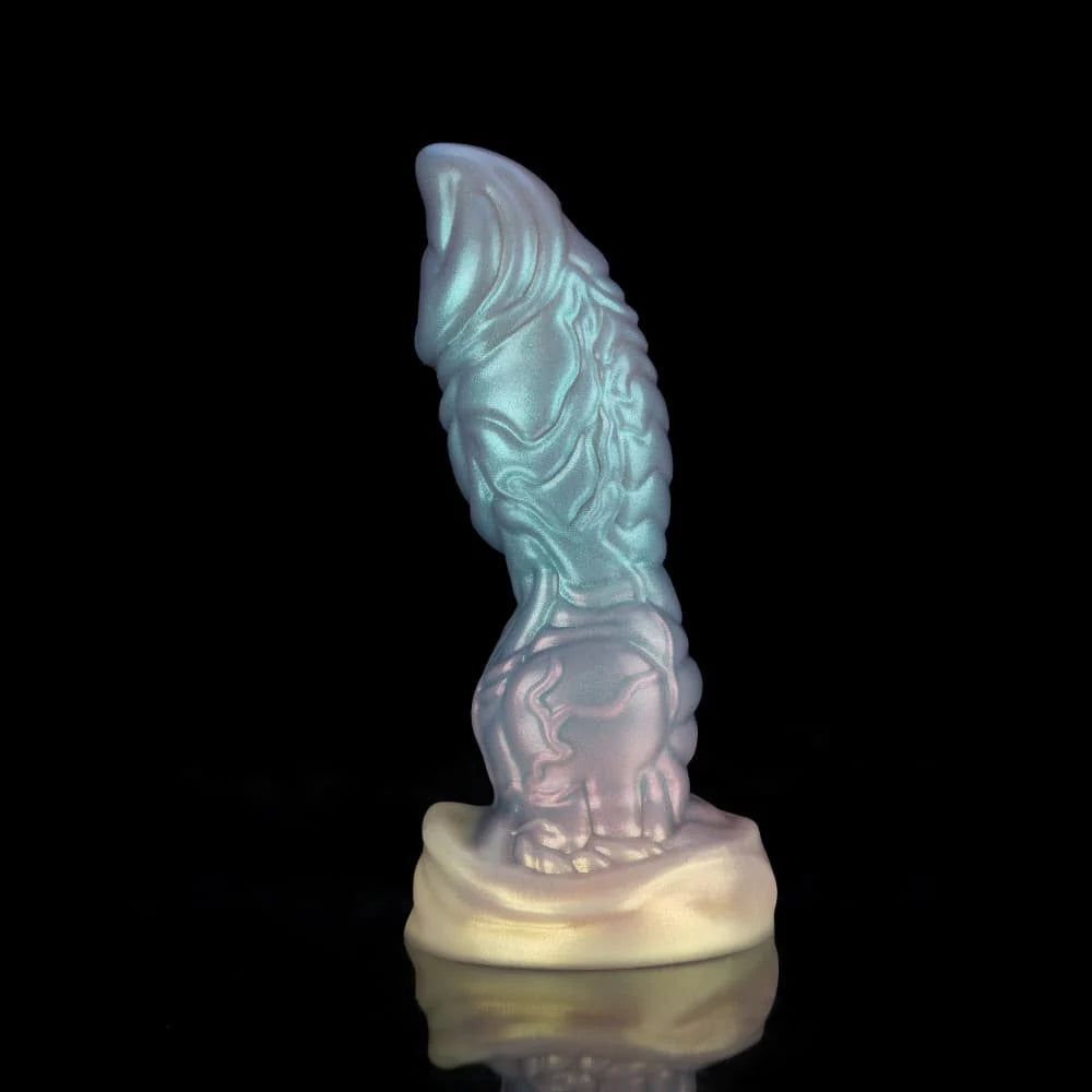 Sailor’s Tears Light Blue Knot Dildo – Fantasy Textured Silicone Toy